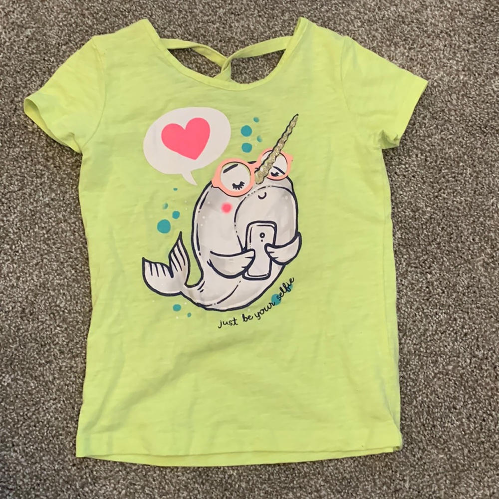 Girl’s Narwhal Shirt